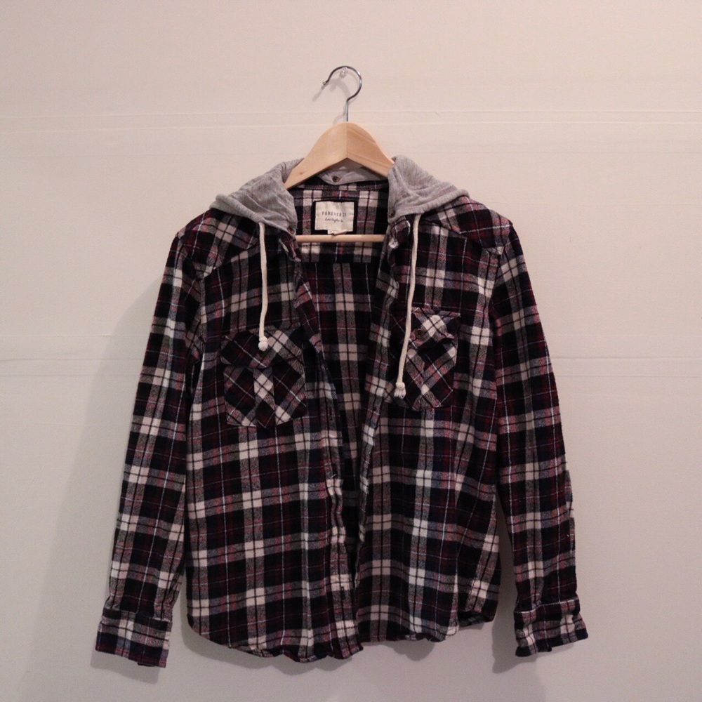 plaid flannel jacket